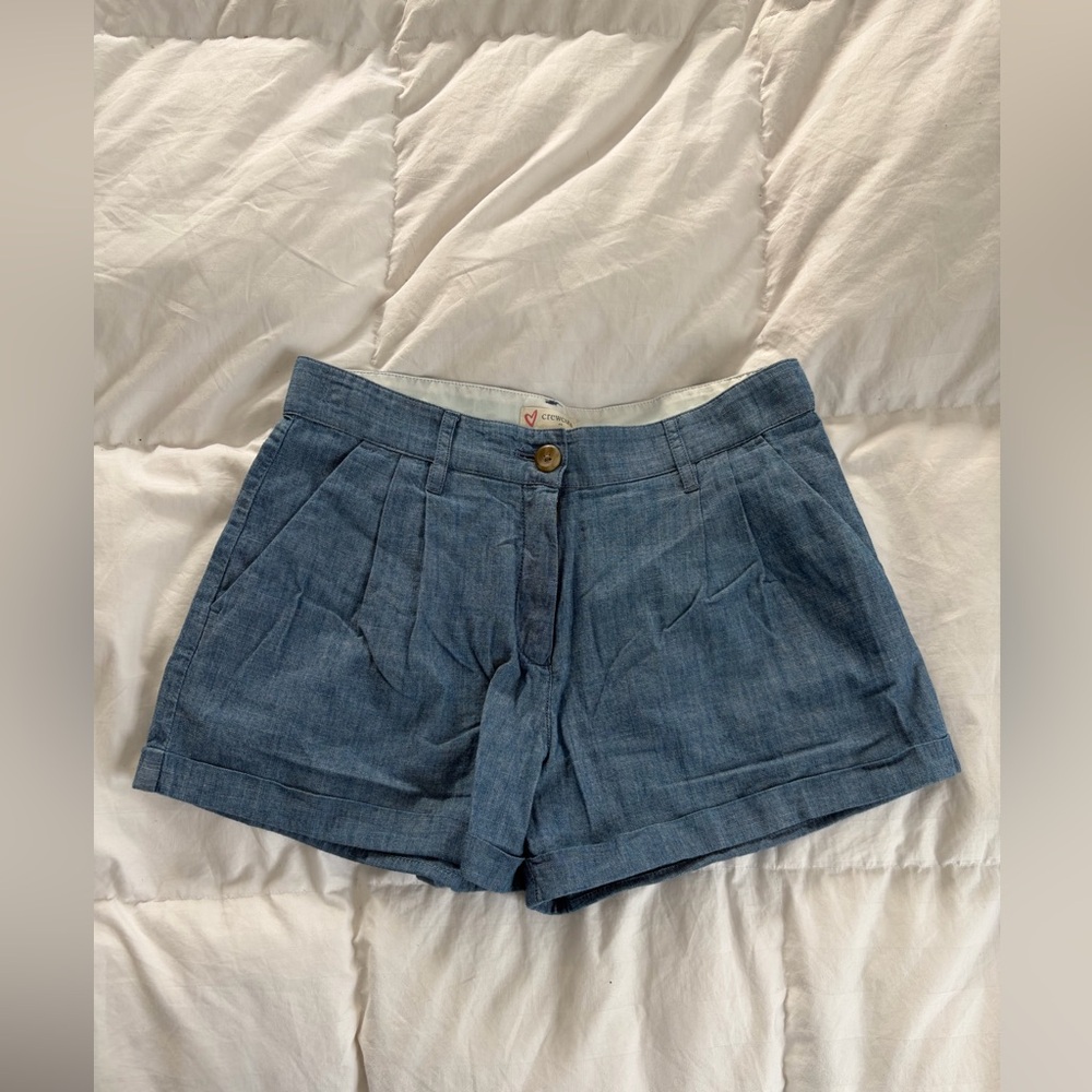 Crewcuts Kids Adjustable Blue Jean Shorts.Girls size:14.Denim,Preppy,Classic,Fun